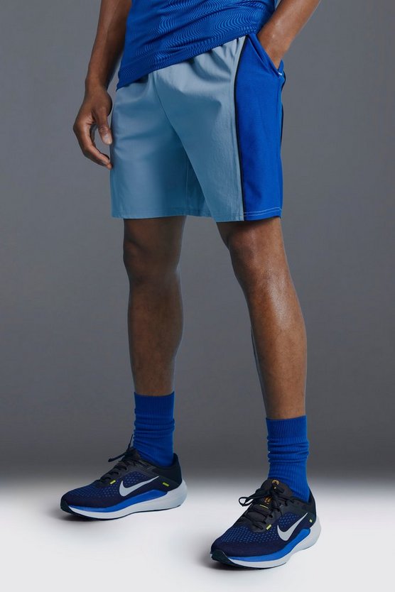 Man Active Colorblock Shorts