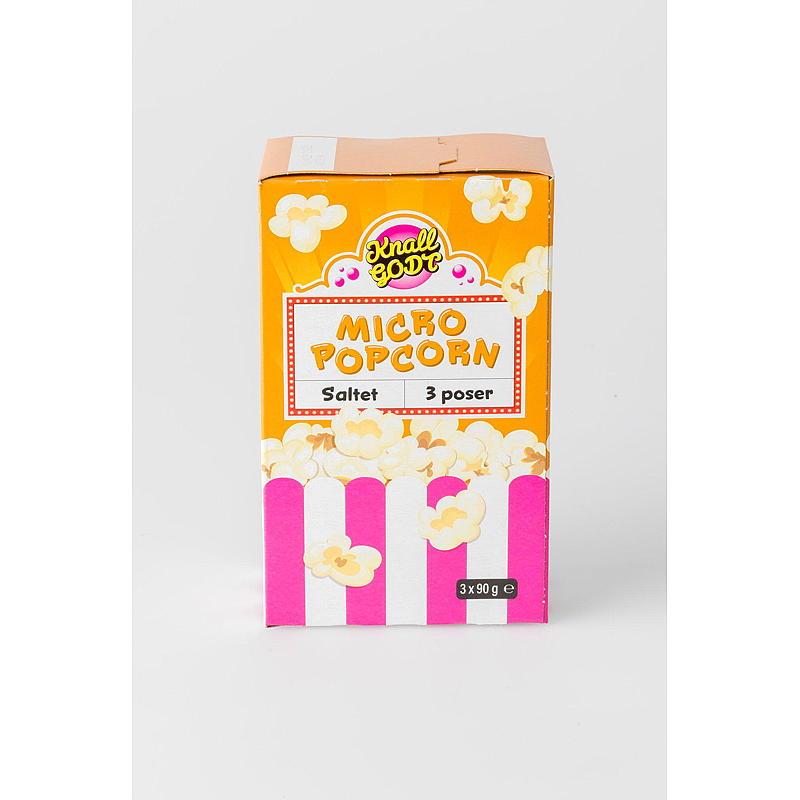 KnallGodt Micropopcorn 3-pk Knallgodt