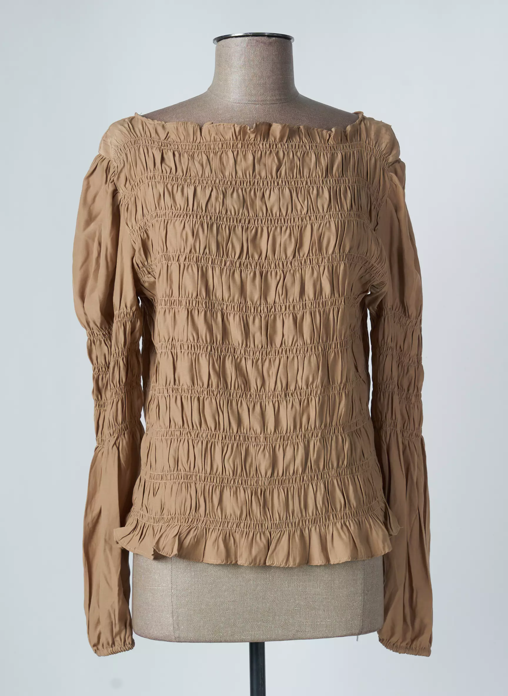Astrid Black Label Tops Femme couleur beige