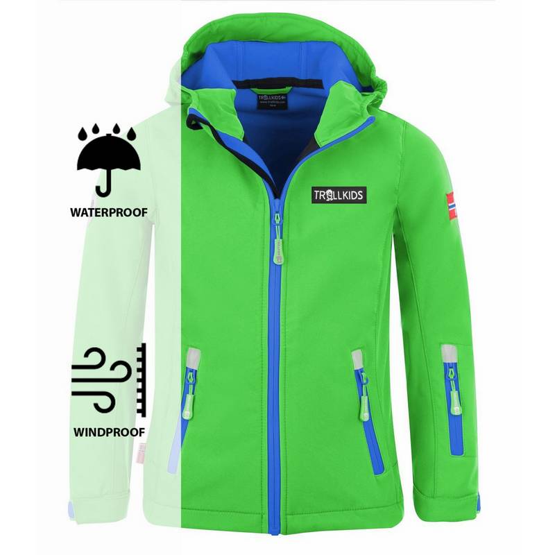 Trollkids Oslofjord Softshelljacke Kinder