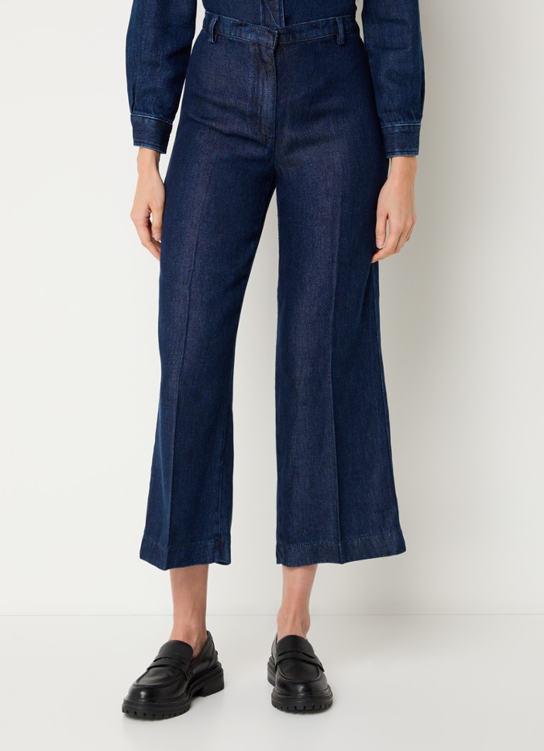 Sessùn Aldivio high waist loose fit cropped jeans from lyocell