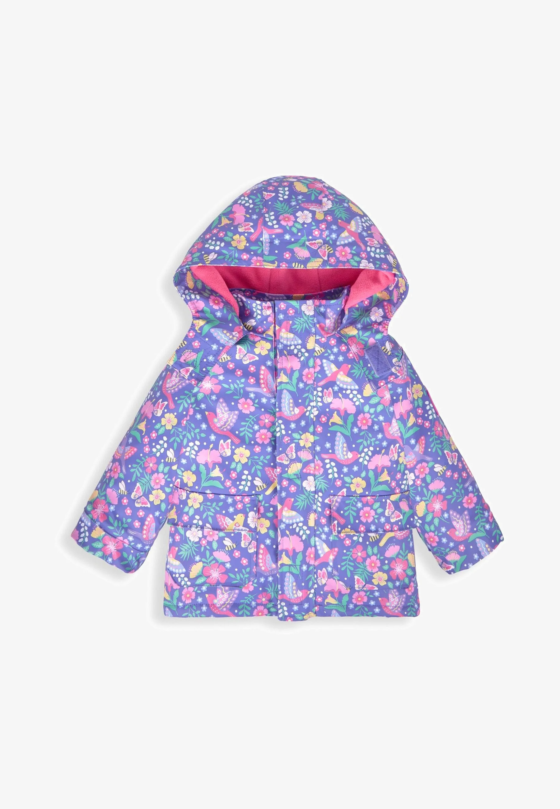 JoJo Maman Bébé BIRD FLORAL COZY-Impermeable