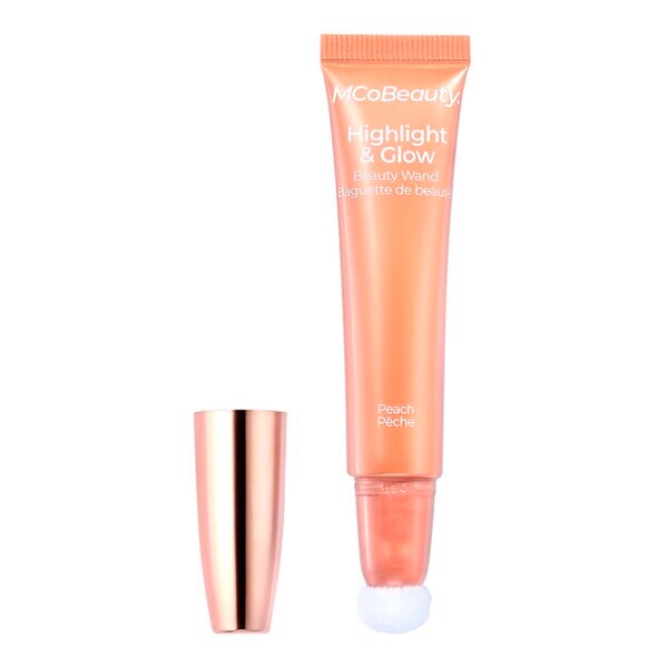 MCoBeauty Highlight & Glow Peach Glow -meikkipuuteri 12ml