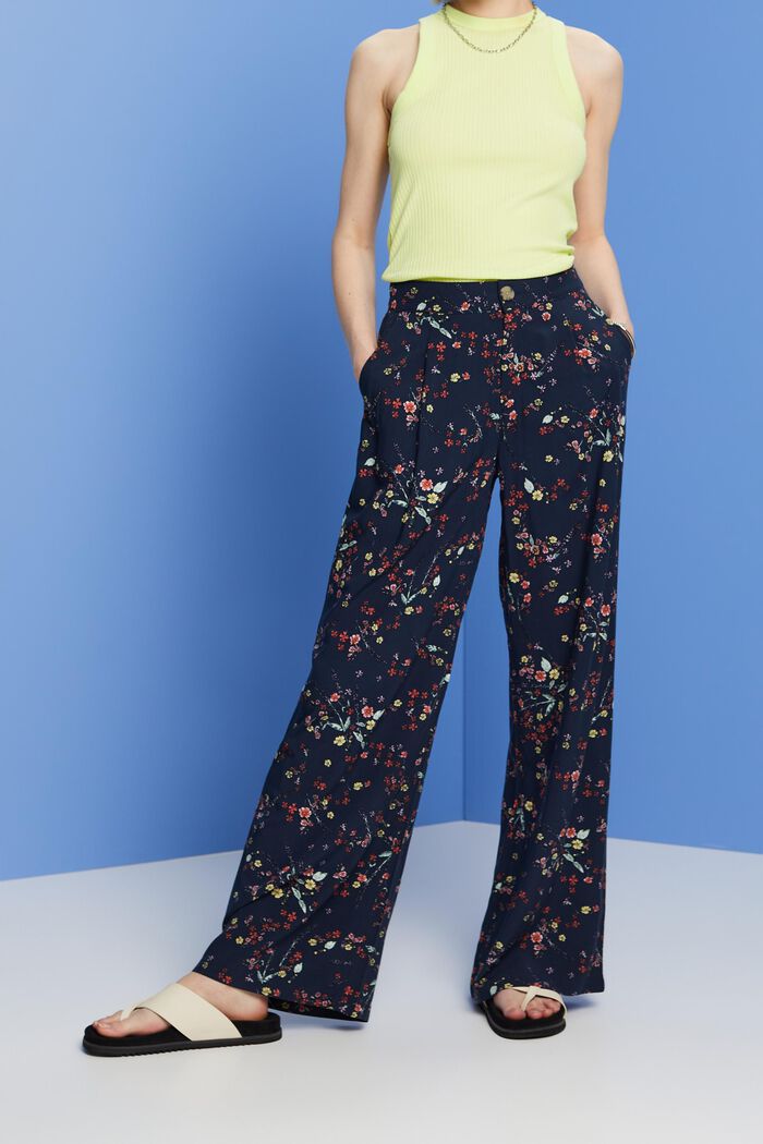 Hose mit weitem Bein, LENZING™ ECOVERO™