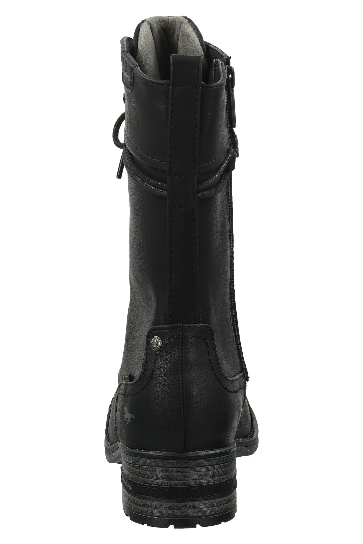 Mustang  Stiefel - Schwarz - Blockabsatz