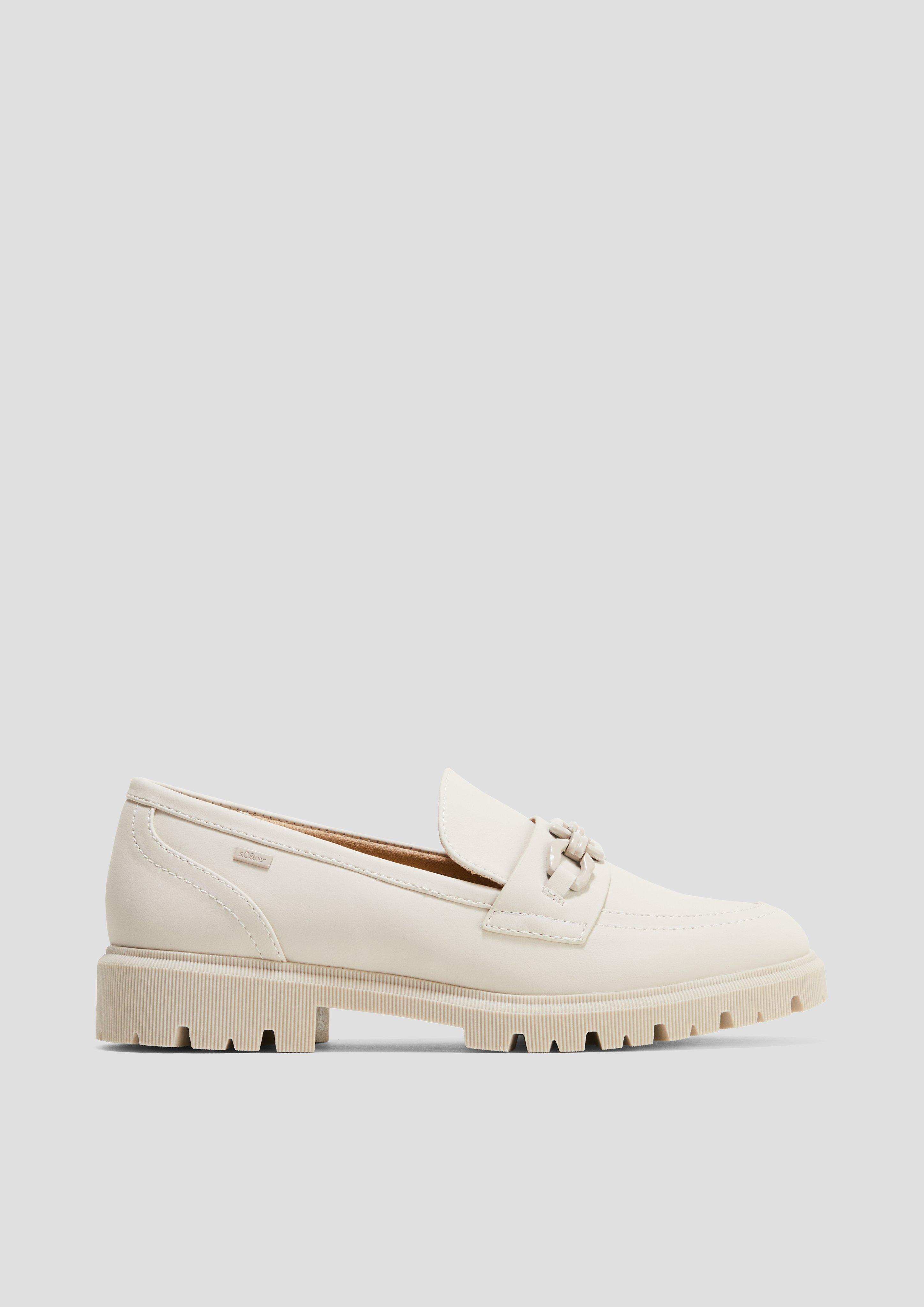 Modische Loafer in Leder-Optik  6008890-462