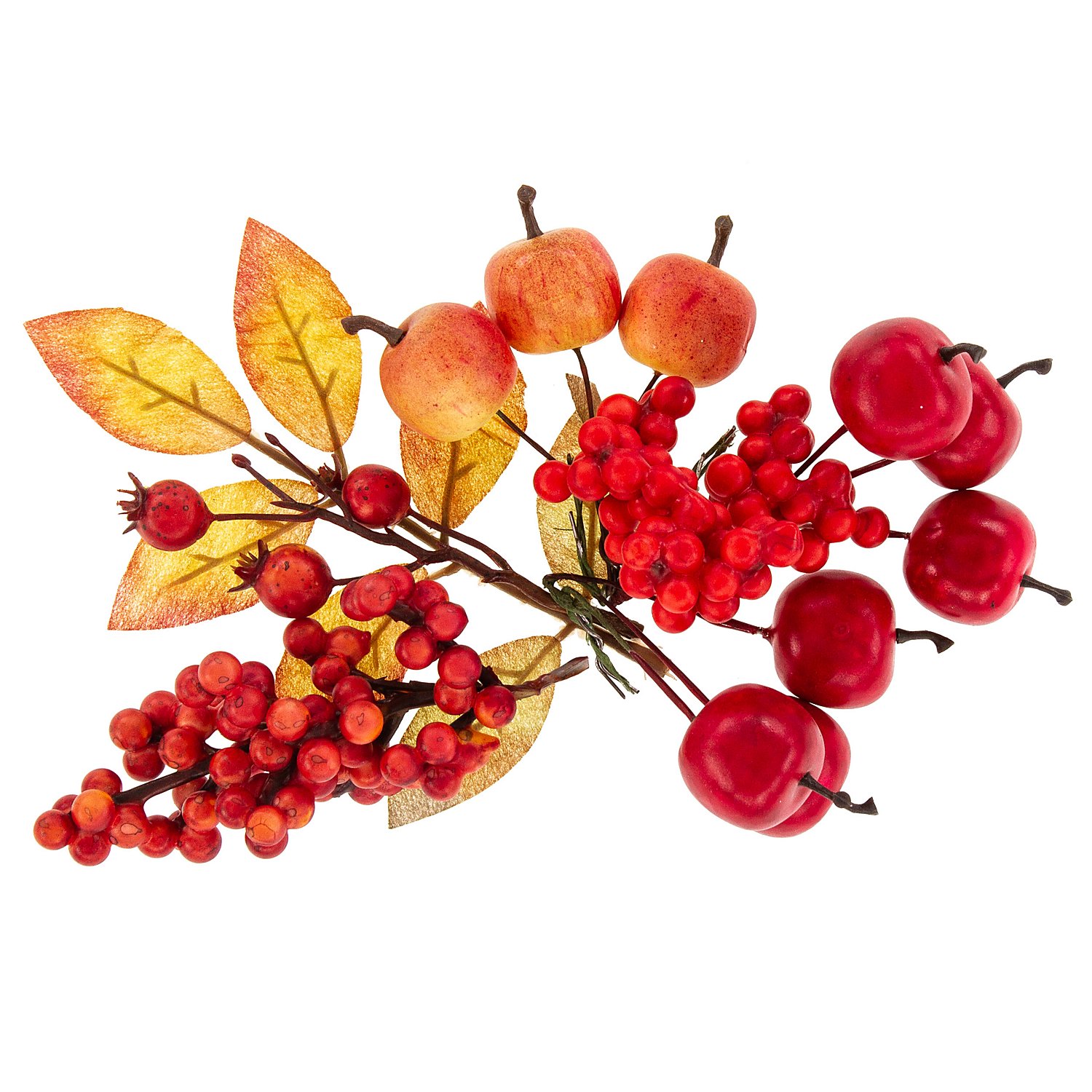 Deko-Herbstfrüchte, 13 Stück