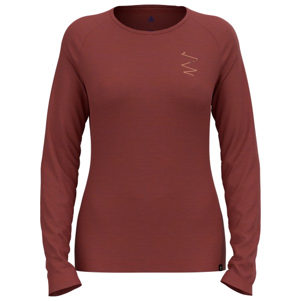 Odlo - Women's Shirt Breaking Trail L/S Ascent Merino 200 - Merinounterwäsche