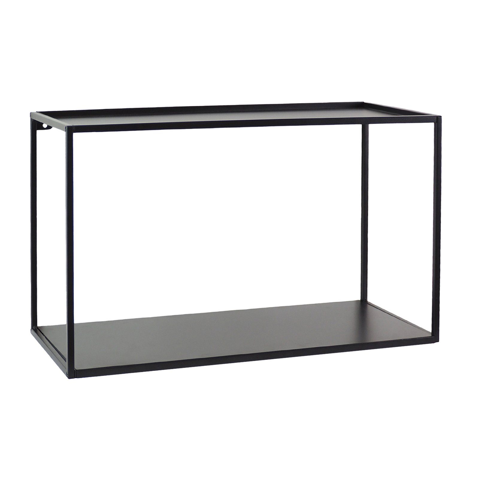 osoltus Raumteiler osoltus cube Wandregal schwarz Metall 60x25x35cm