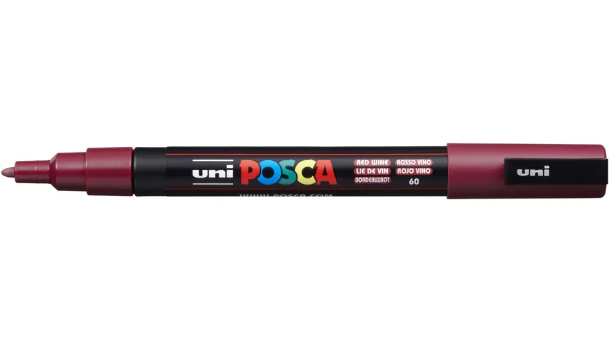 FABER-CASTELL  Marker UNI POSCA PC-3M weinrot weinrot