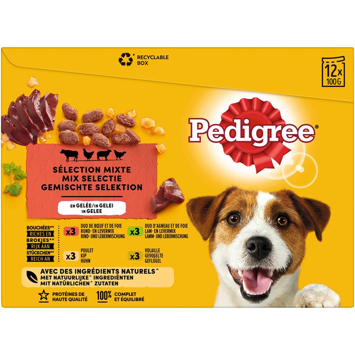 PEDIGREE Pouch Adult Gem. Selektion Multipack 1 bei ZooRoyal