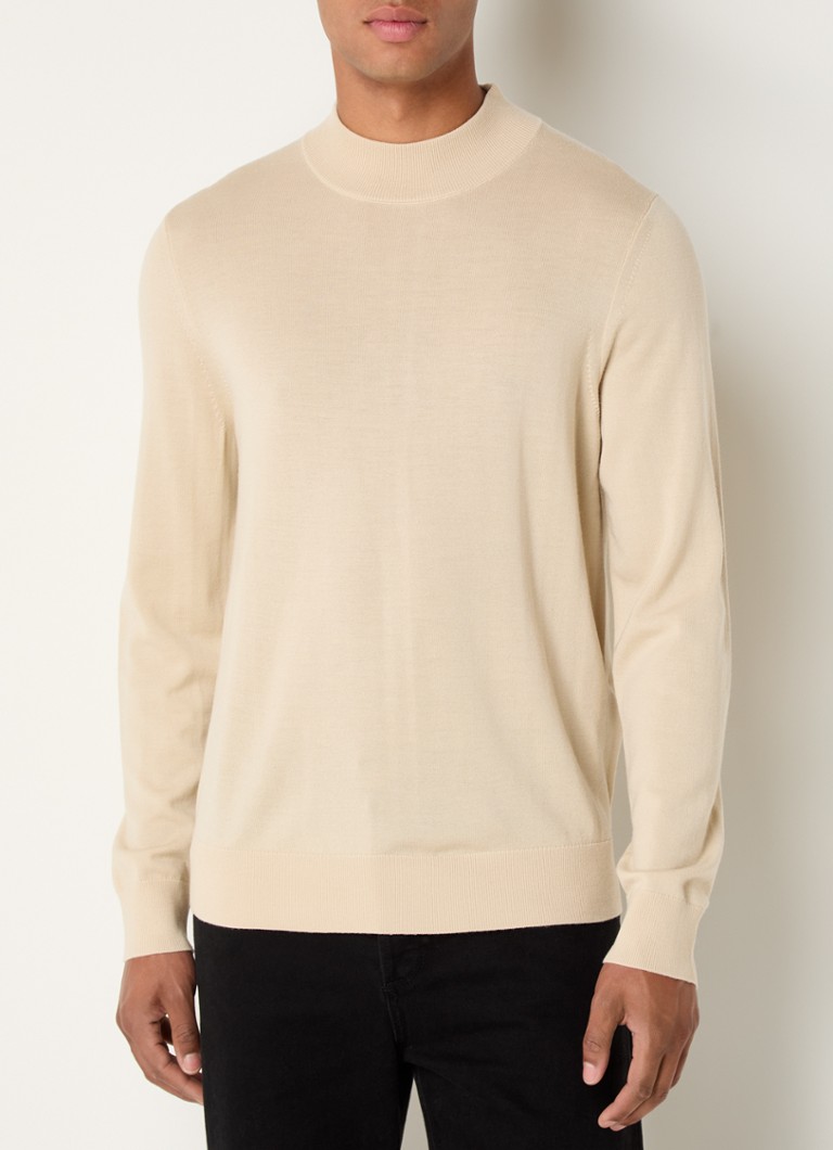 Maglione Sandro in lana pregiata con collo alto