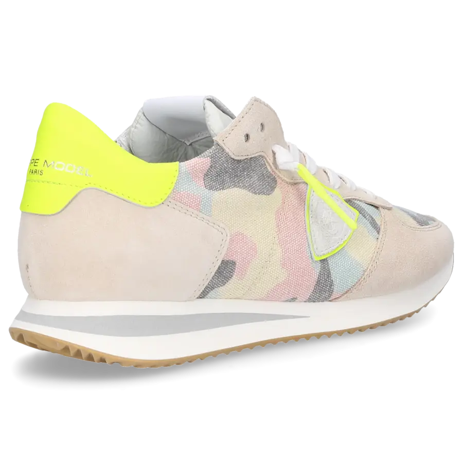 Philippe Model - Sneaker low TZLD Veloursleder - gelb