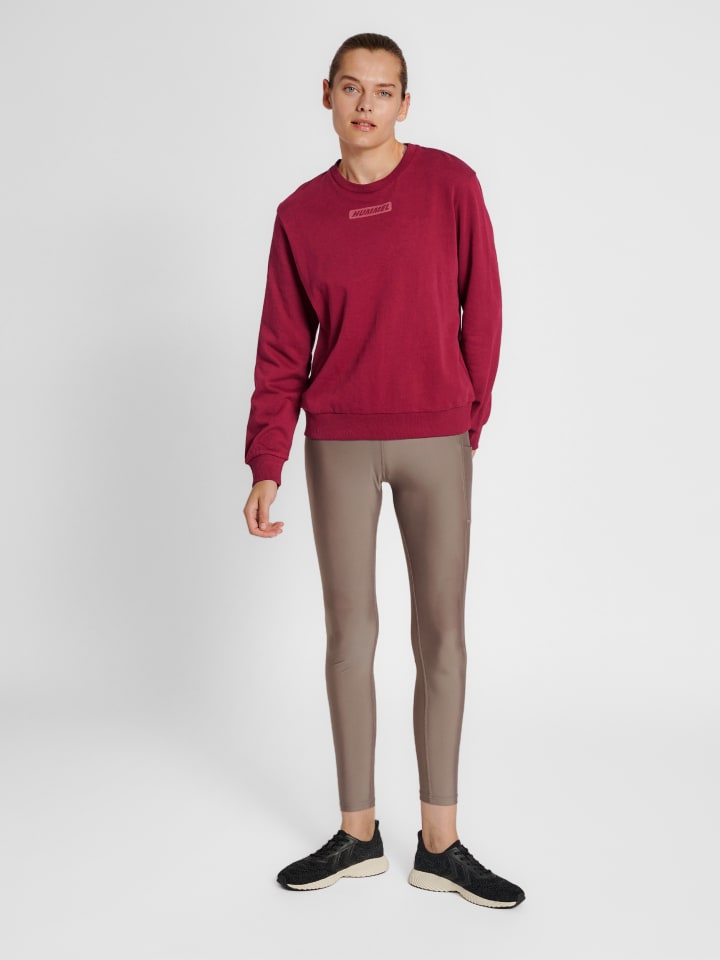 Hummel Hummel Sweatshirt Hmlte Element Multisport Damen in CABERNET günstig kaufen