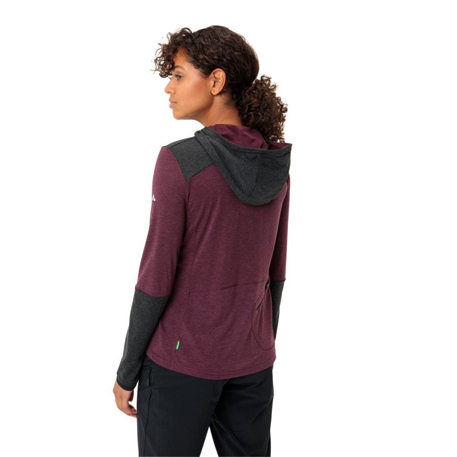 Tremalzo Langarm Hoodie T-Shirt Damen