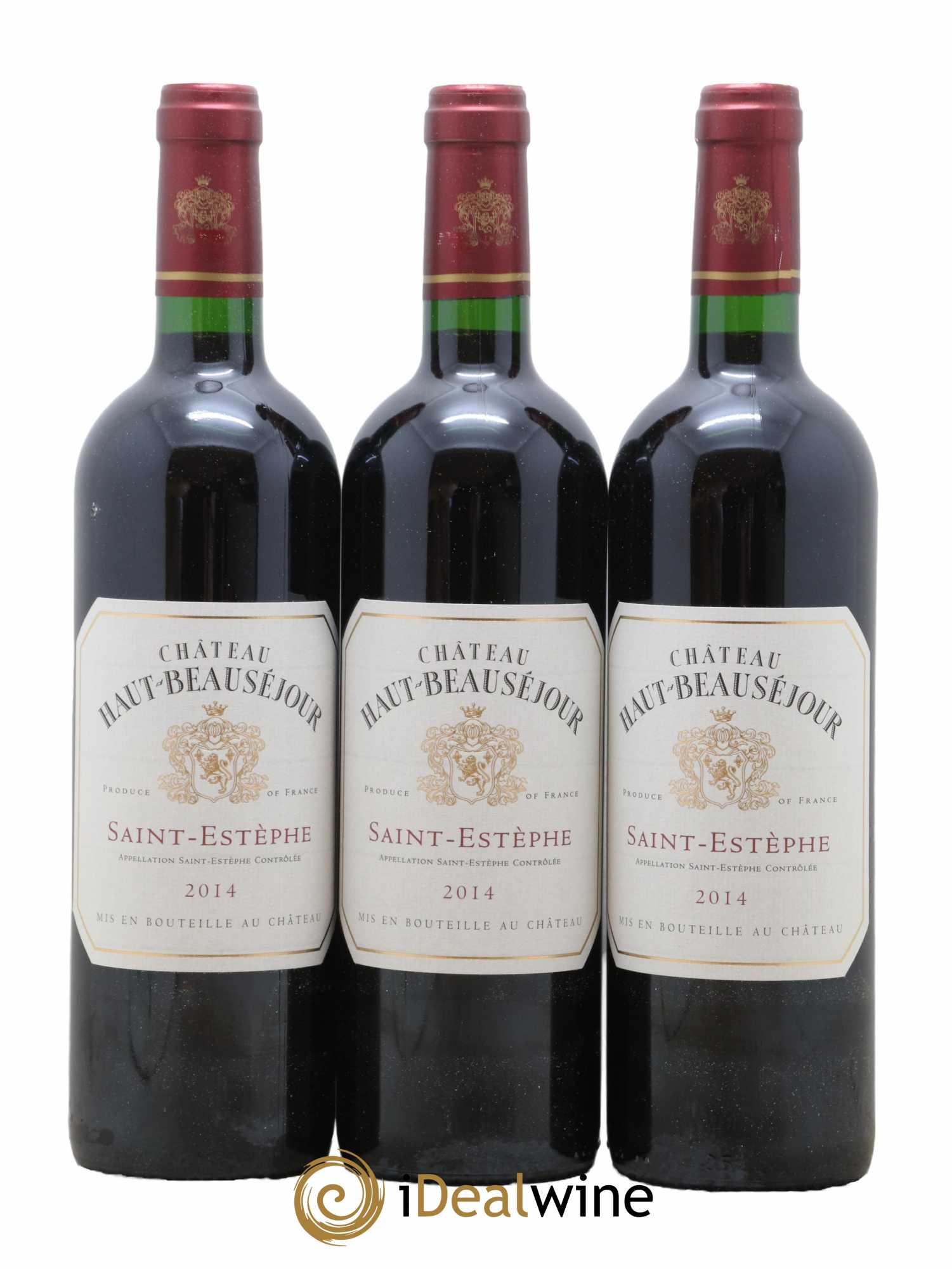 Château Haut Beauséjour Cru Bourgeois  2014 - Lot de 6 Bouteilles