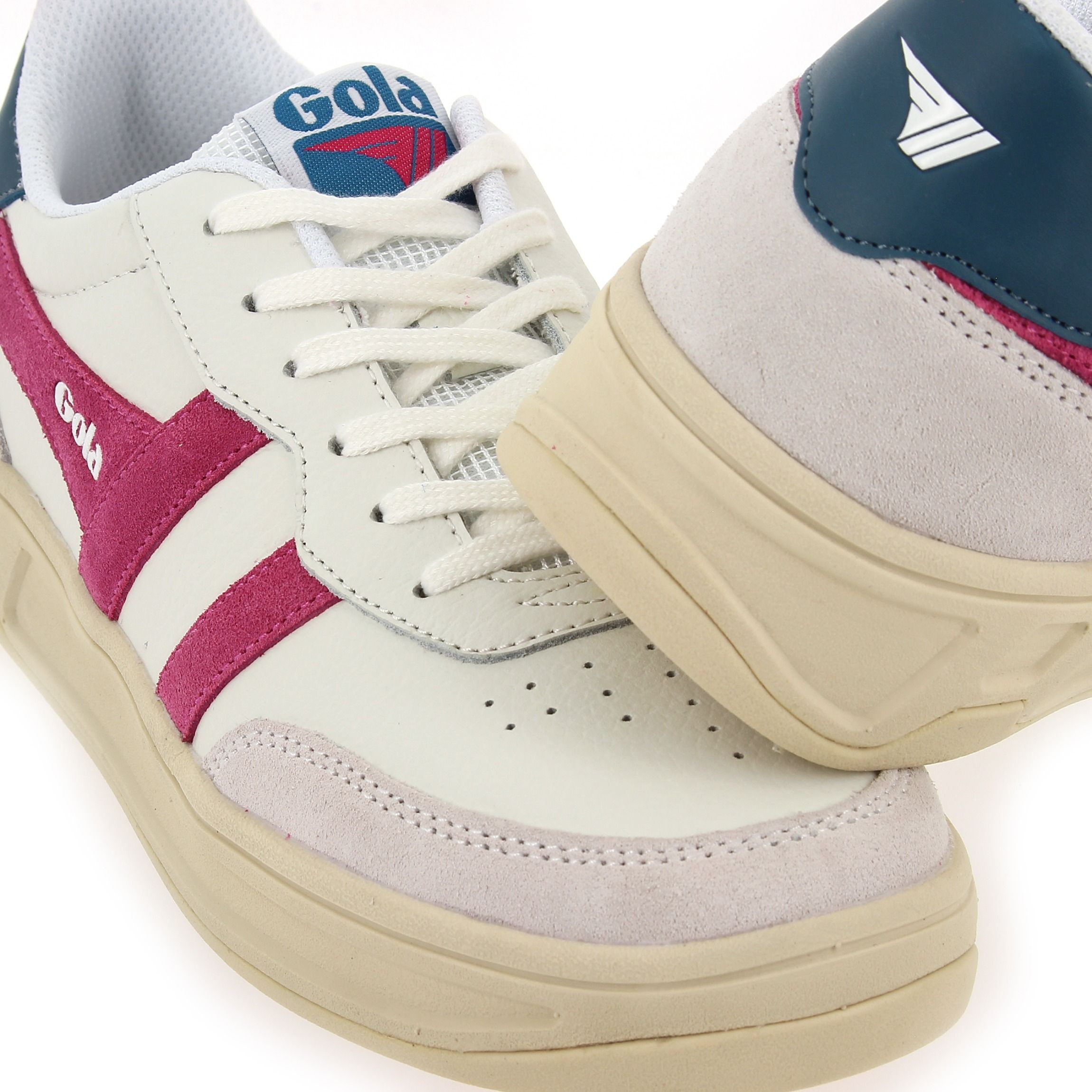 Gola  TOPSPIN CLB399 - Blanc Fuchsia