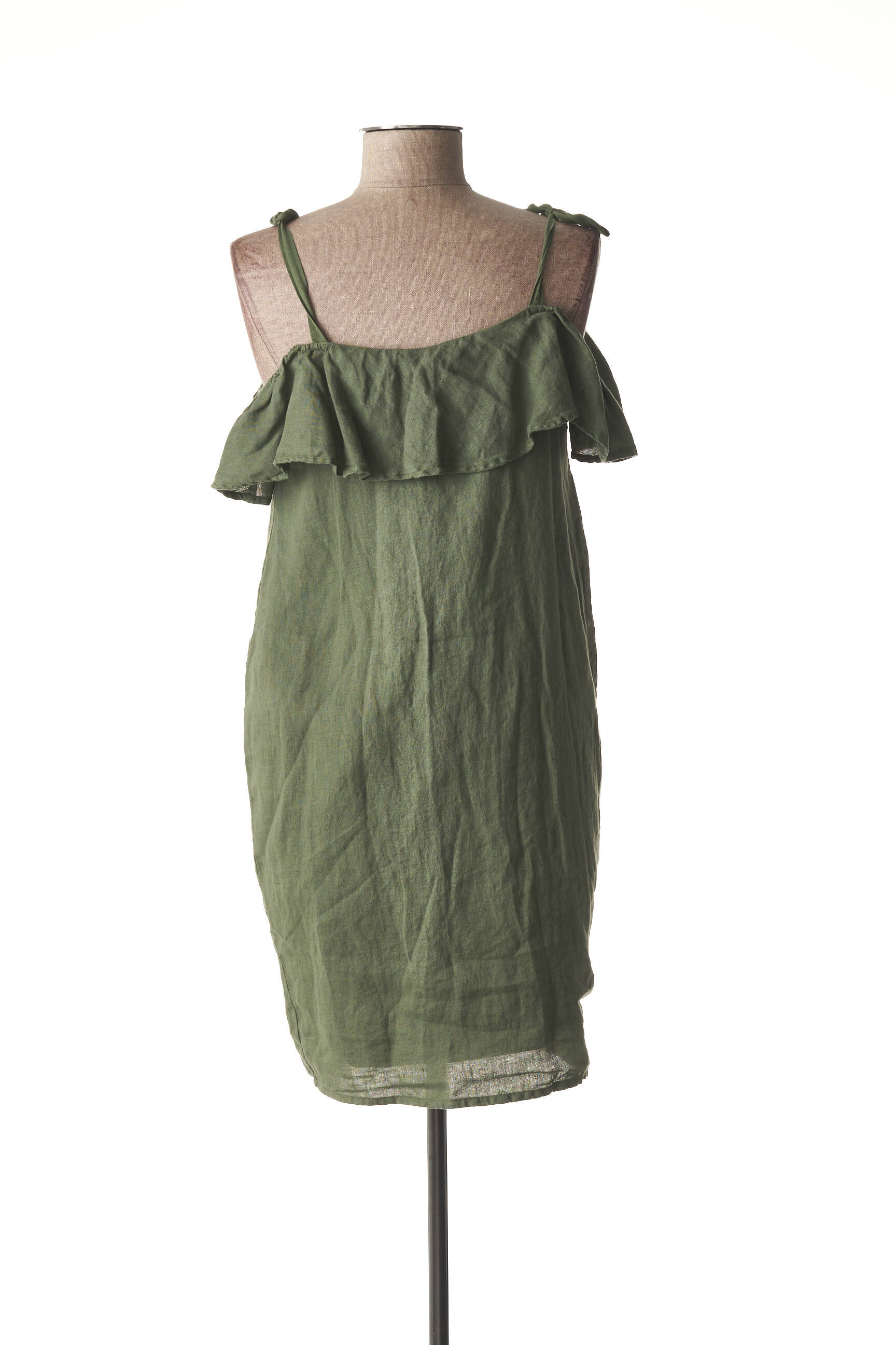 Menonove Robes Maternite Femme couleur vert