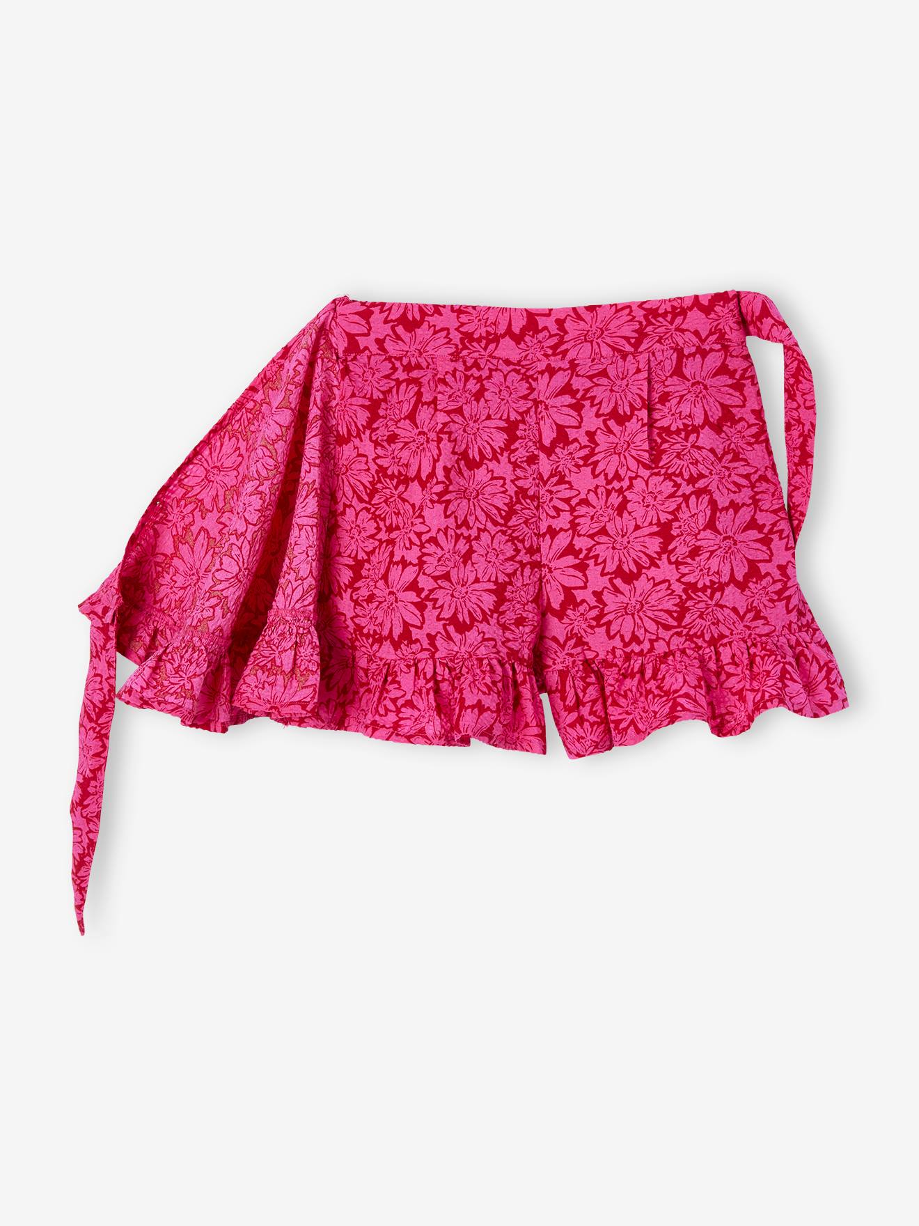 Vertbaudet Mädchen Skort - himbeer