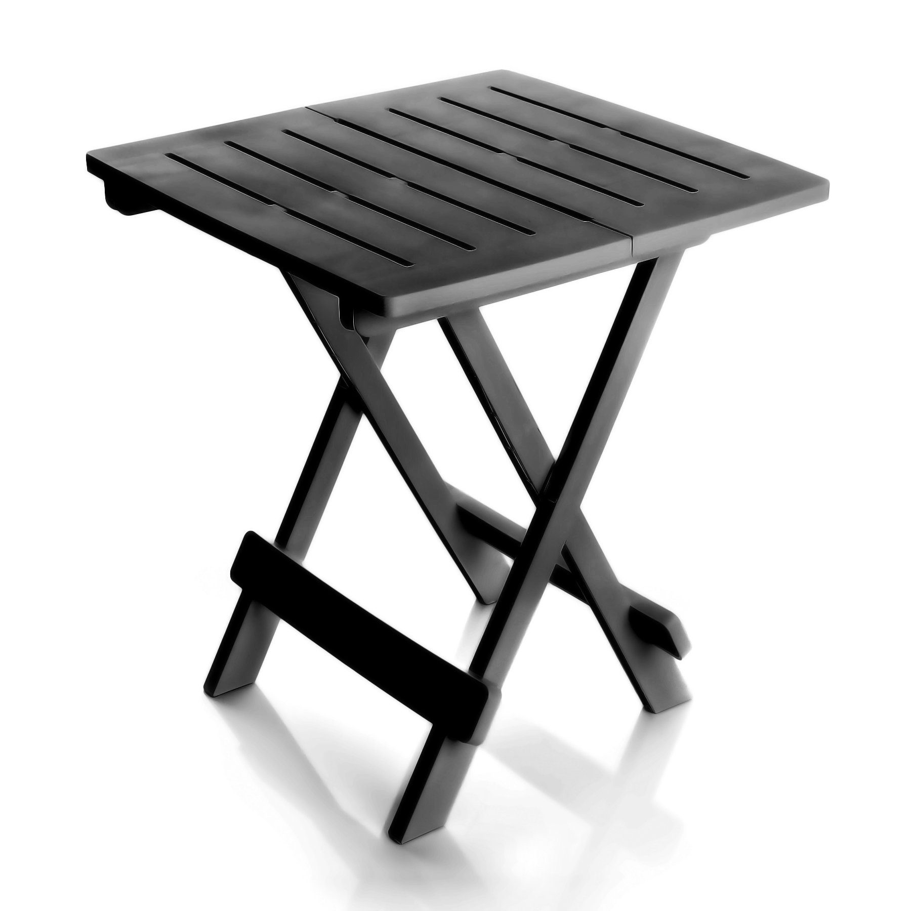 BigDean Klapptisch Klapptisch klein in anthrazit aus Kunststoff LxBxH 45x43x50cm (1-St)