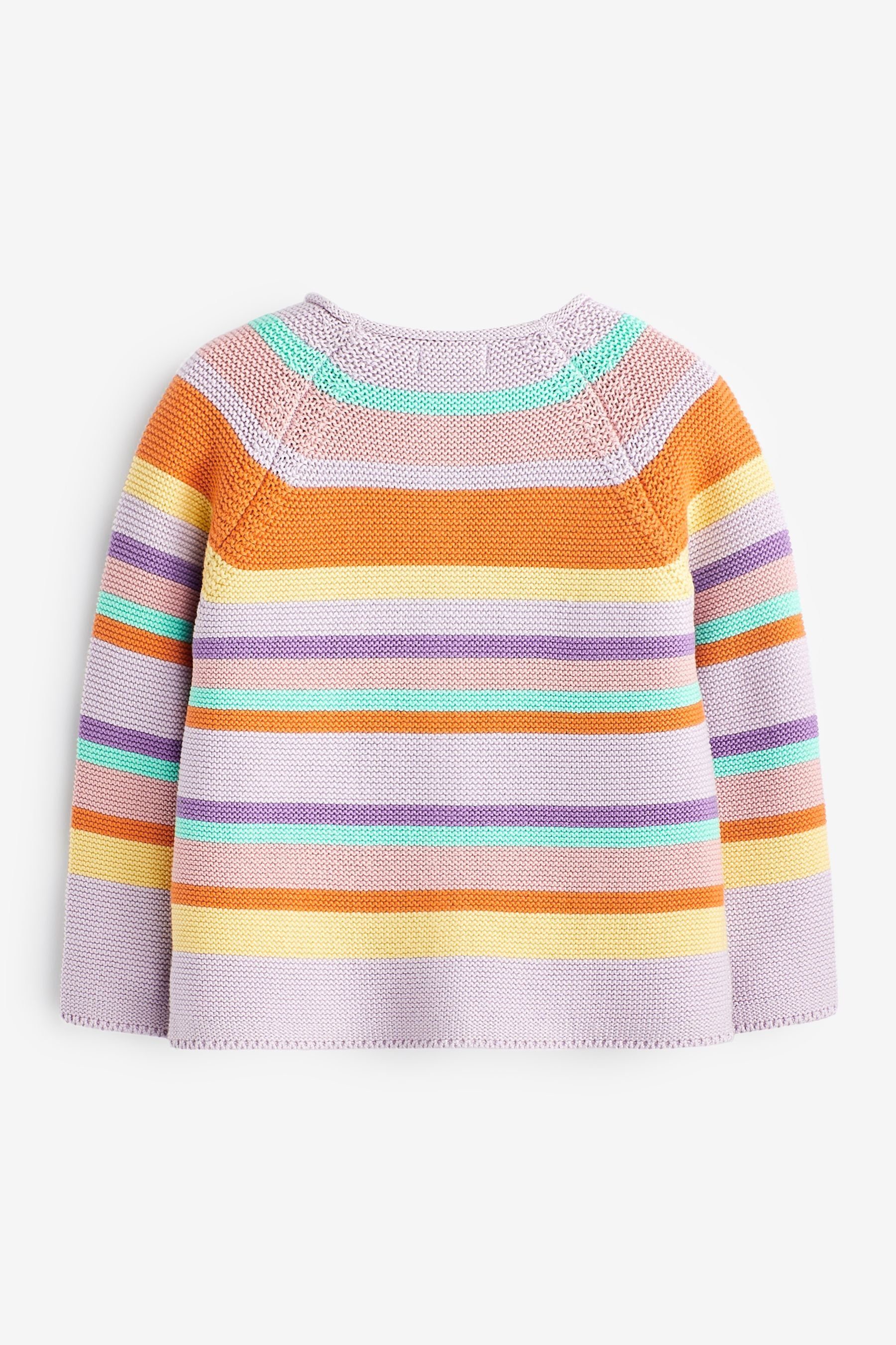 Next Strickjacke Strickjacke mit Regenbogen (1-tlg)