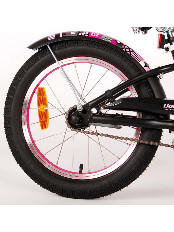 Volare Kinderfahrrad Miracle Cruiser Mädchen 16 Zoll Kinderrad in Mattschwarz 4 Jahre günstig kaufen onesize