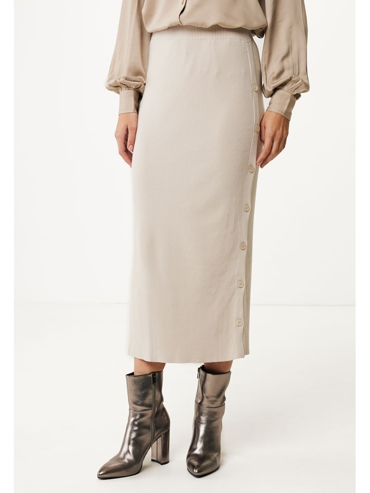 Mexx Strickrock in Beige günstig kaufen