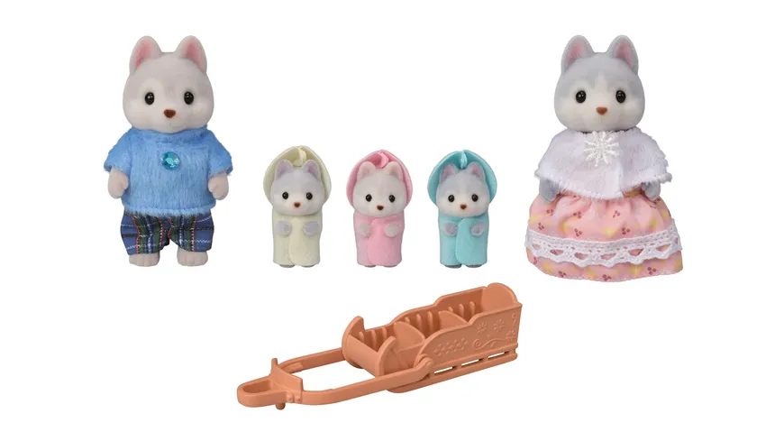 Sylvanian Families - Husky Familie 5636