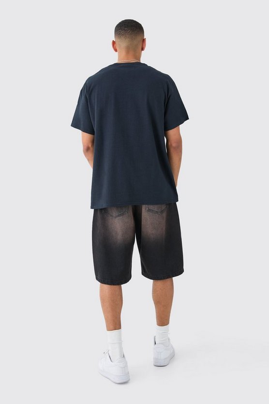 Oversize T-Shirt mit lizenziertem Ghost-Print