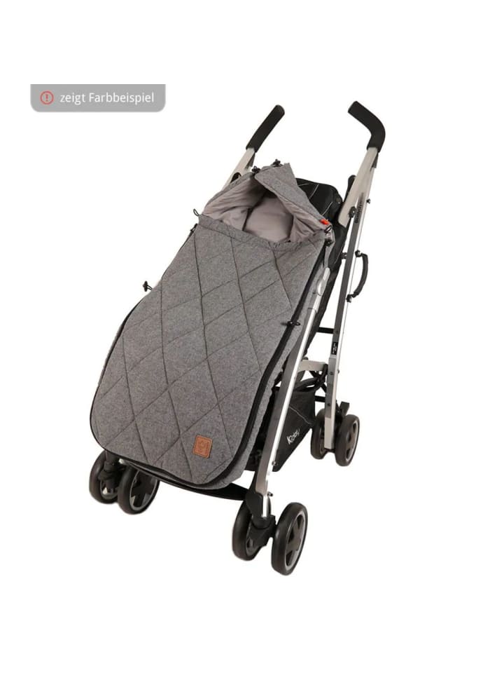 Kaiser Sommer-Fußsack Nikko - Navy Melange in blau günstig kaufen onesize