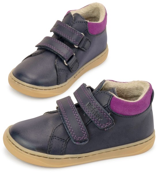 Richter ~ MidCut Klettschuh Warm ~ Marine/Magenta