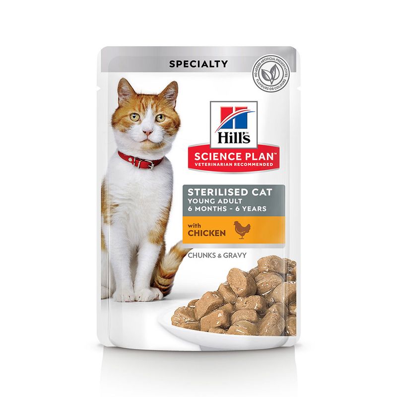Sparpaket Hill's Science Plan Adult Sterilised 24 x 85 g | bitiba