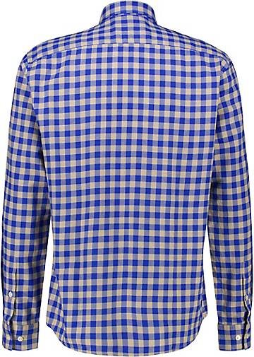 Marc O'Polo Herren Freizeithemd Regular Fit Langarm