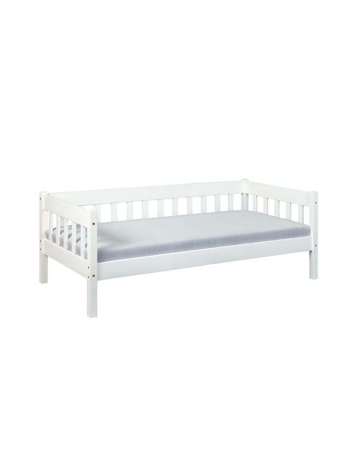 ebuy24 Bett Sina Weiß 209 x 100 cm günstig kaufen onesize