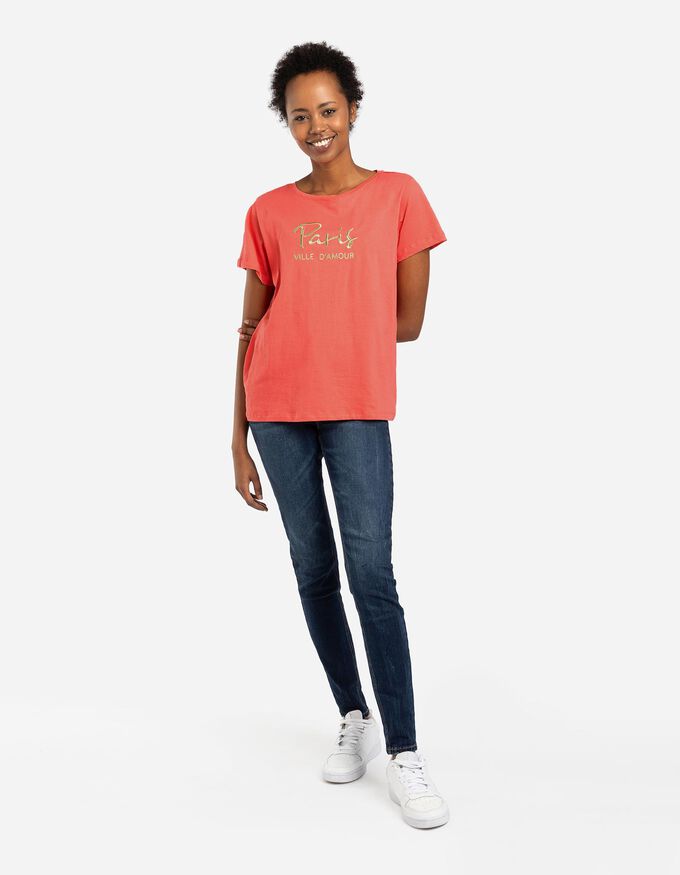 T-Shirt - Stickereien
