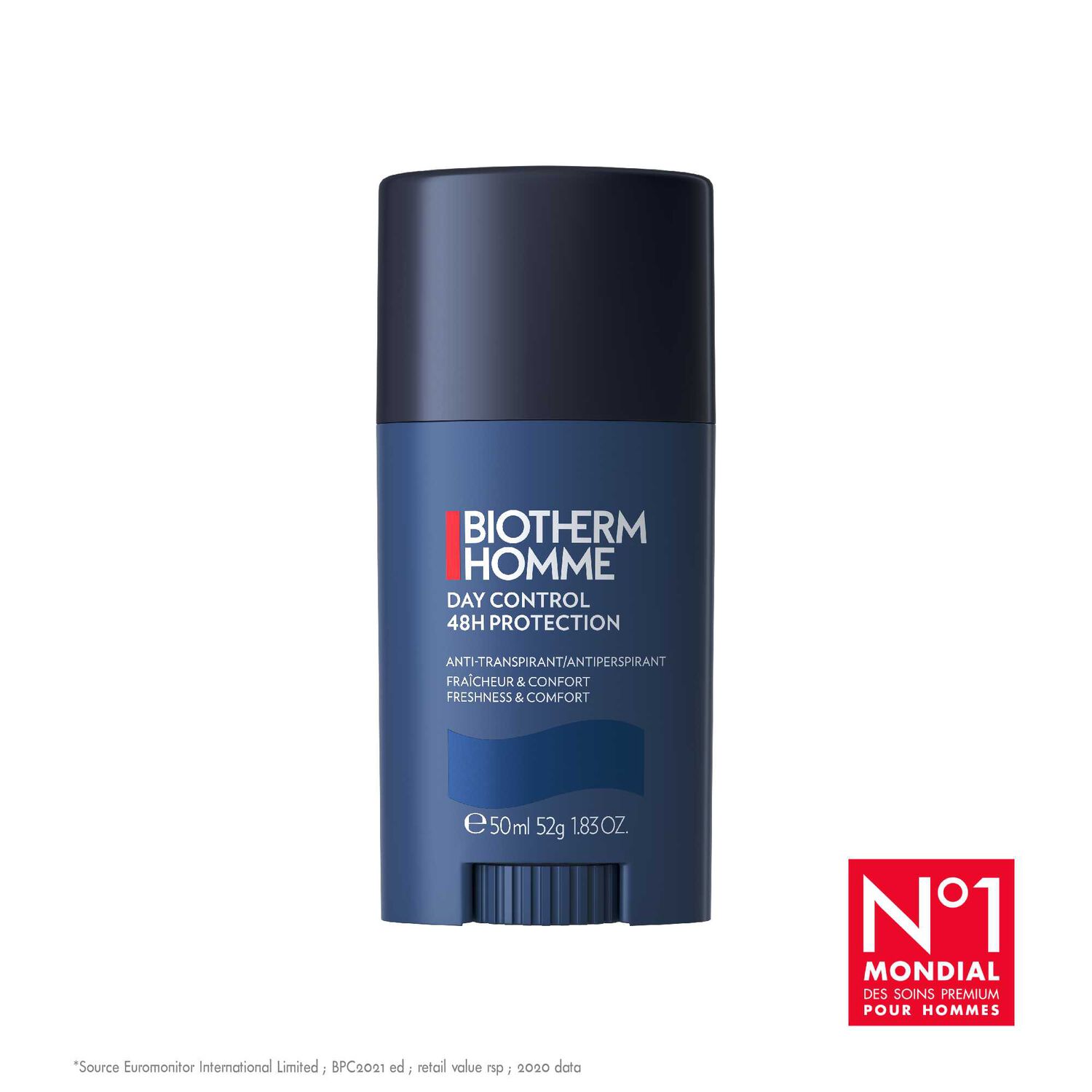 Biotherm Day Control Déodorant Stick Anti-Transpirant 48h pour Homme 50 ml