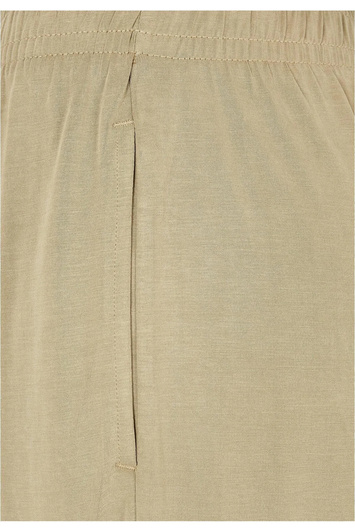 Urban Classics  Damen Damen-Hose aus Modal mit weitem Bein