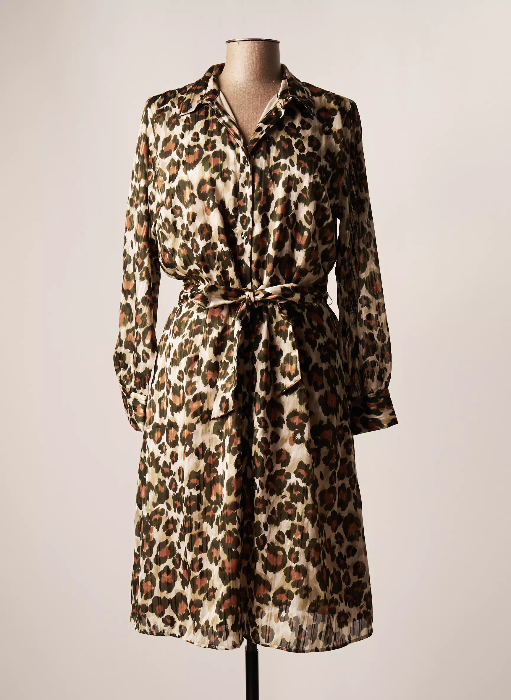 More   More Robes Mi Longues Femme couleur vert