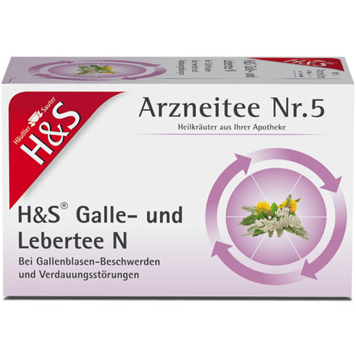 H&S Galle- und Lebertee N Filterbeutel  20X2.0 g  Filterbeutel