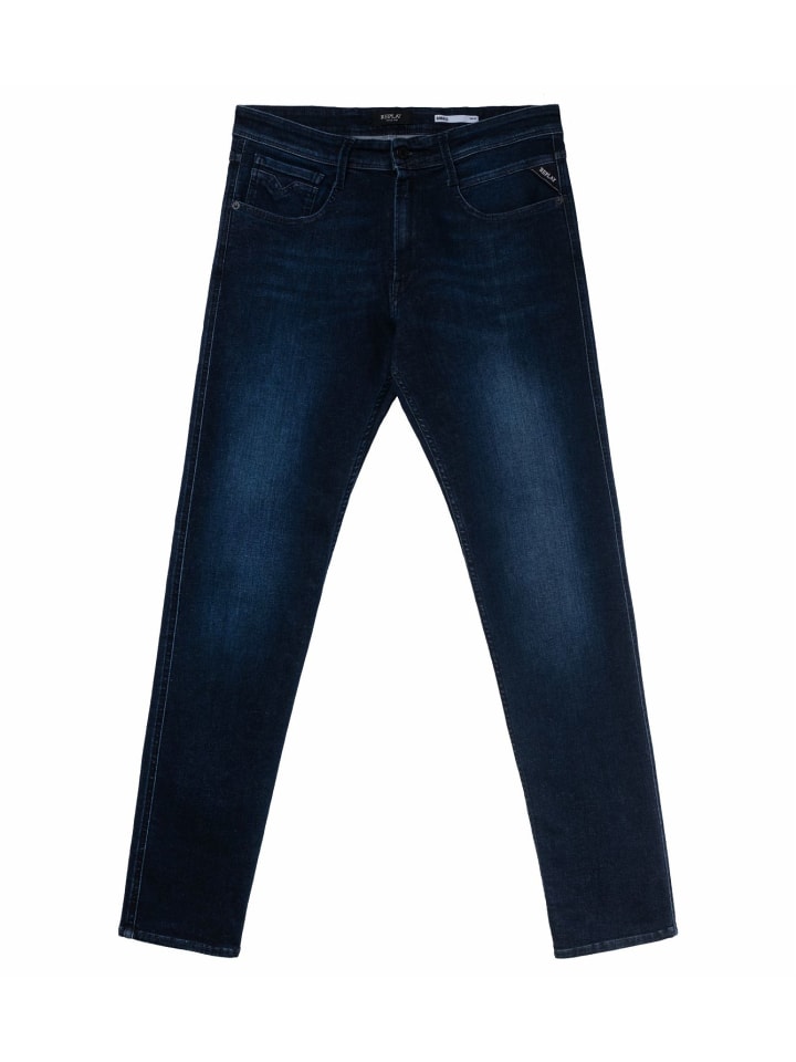 Replay Jeans Anbass slim in Blau günstig kaufen