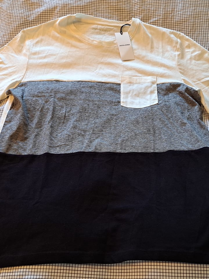 Jack & Jones Shirt in Schwarz/ Weiß günstig kaufen L