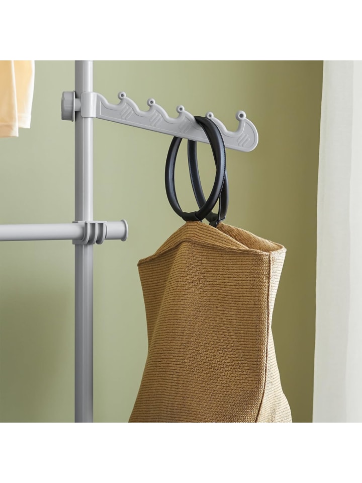 SoBuy Kleiderständer in Hellgrau - (B)209-311 x (H)200-285cm günstig kaufen onesize