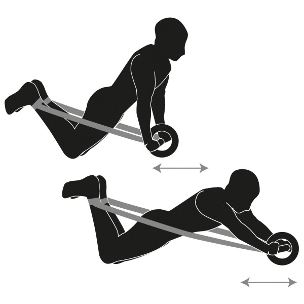 Schildkröt Fitness - Abroller & Expander Set - Expander