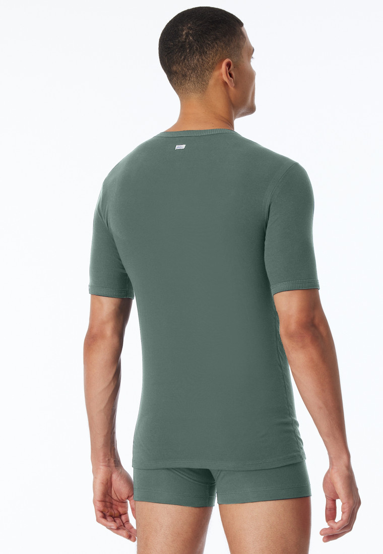 Shirt kurzarm grün - Revival Ludwig