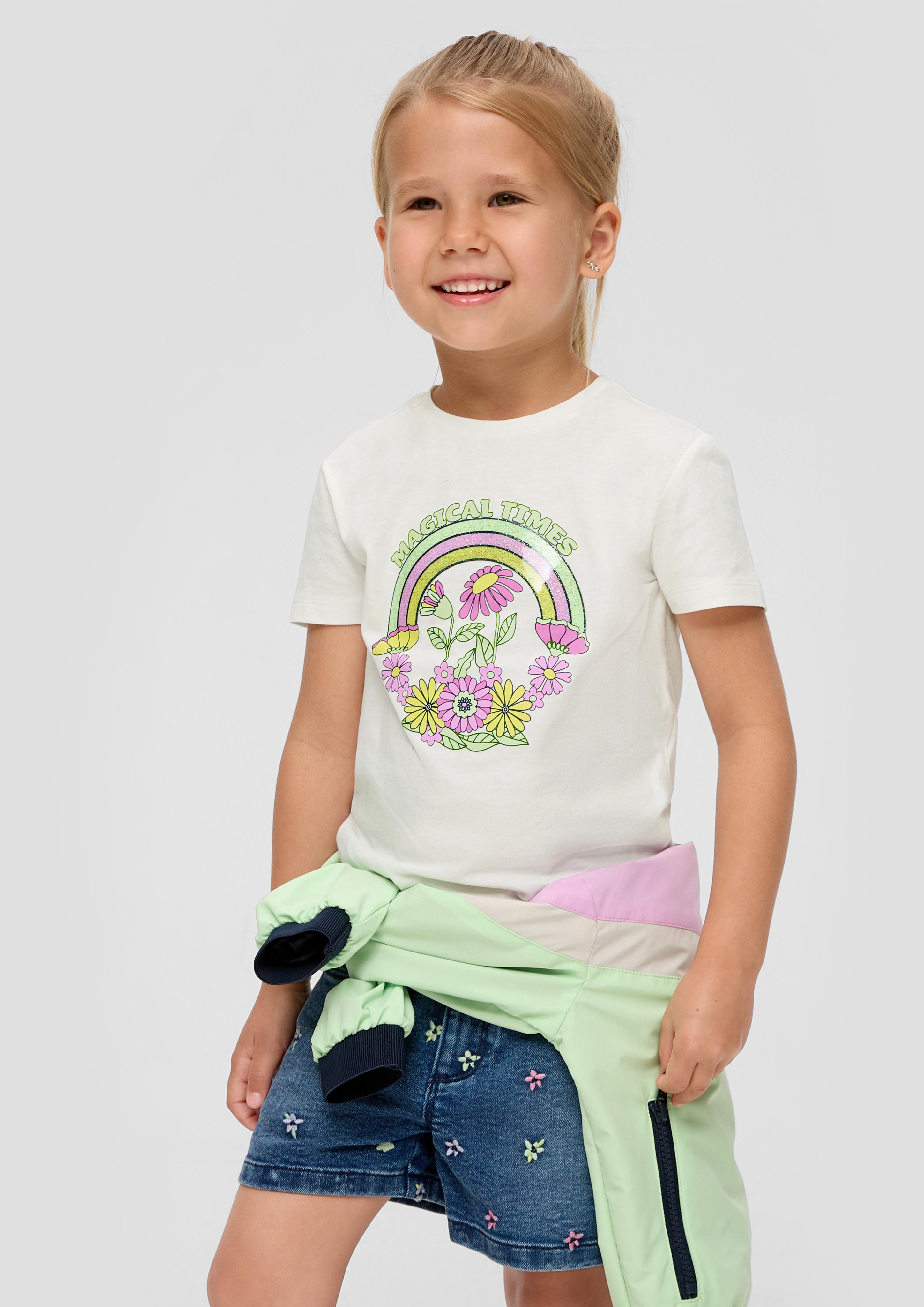 T-Shirt mit Frontprint  2142054-0210