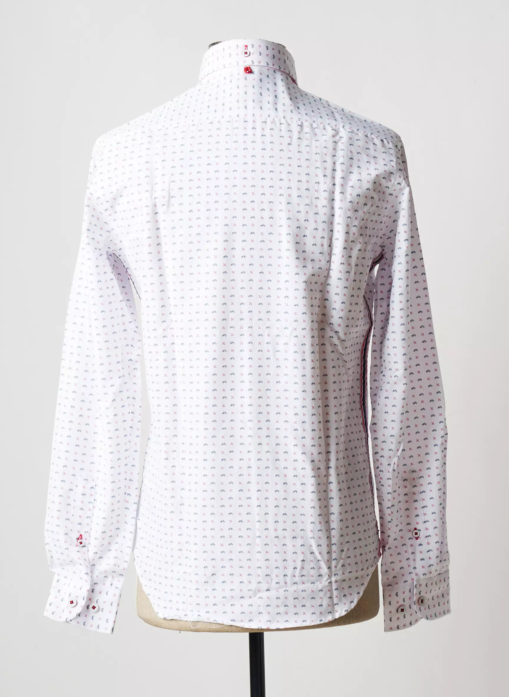The Surfcar Manches Longues Homme couleur blanc