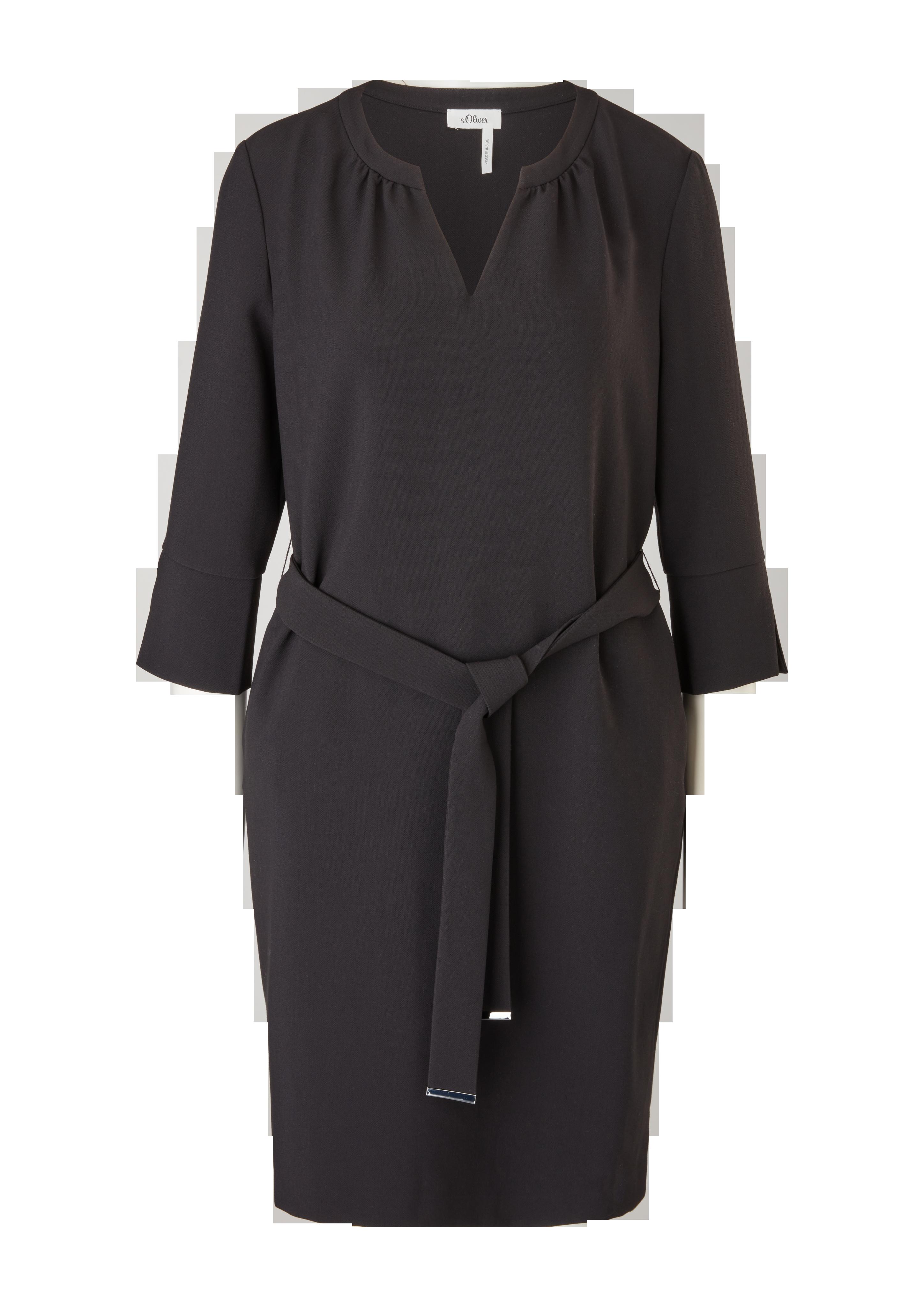 Elegantes Stretchkleid mit Gürtel  01.899.82.X157-9999
