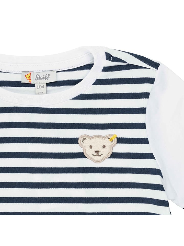 Steiff Shirt in Weiß günstig kaufen