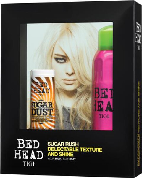 Tigi Bed Head Headrush Spray + Sugar Dust Haarpflegeset