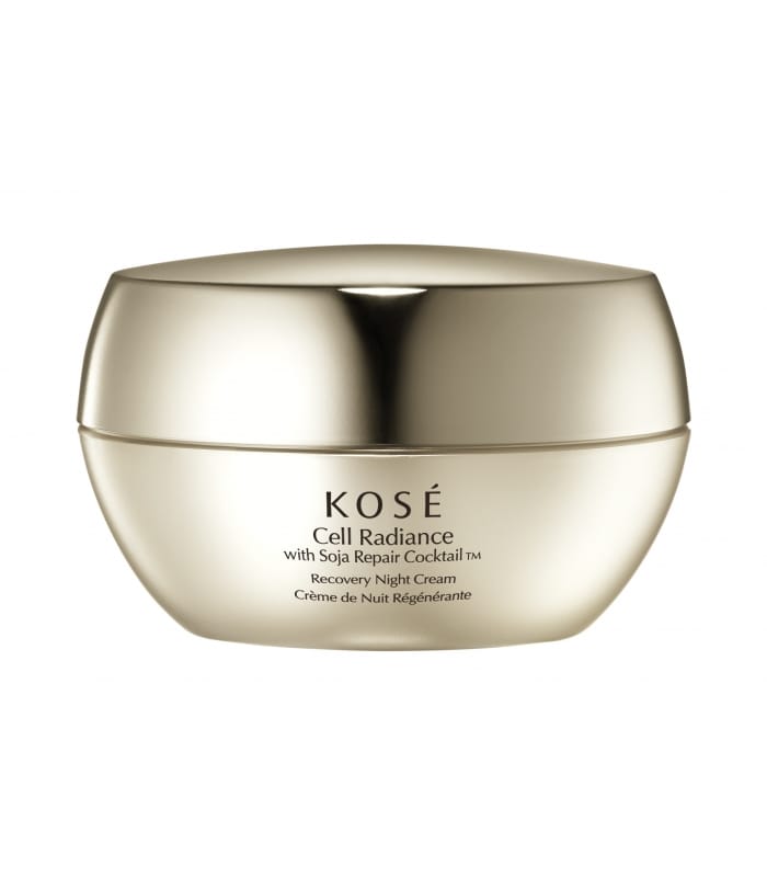 KOSE-CRÈME DE NUIT RÉGÉNÉRANTE-Soin global restructurant et raffermissant aux extraits de soja